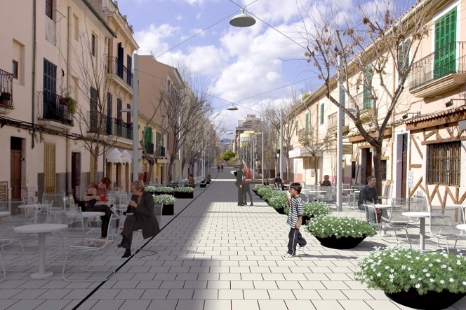 Öffentliche Ausschreibung für die Bauarbeiten zur Gestaltung der Santa Catalina Fussgängerzone in Höhe von 1.415.032 Euro.